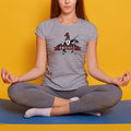 Tuscarora Knight Women's Cotton T-Shirt - Sport Grey